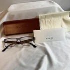 Gucci GG07520 Authentic Eyewear COL.003 Size 56-16-150 New. Price: $150.00.