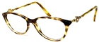Versace MOD.3175 967 Italy Brown Tortoise/gold 52-16-140 Eyeglasses Frame Pre-owned. Price: $70.00.