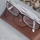 Ray-ban Rb 5114 2097 Eyeglasses Black White Rectangular Frame 52-16-135 Pre-owned. Price: $35.00.