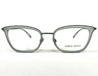Giorgio Armani Eyeglasses Frames AR5078 3010 Clear Matte Grey Silver 52-19-140 New. Price: $119.94.