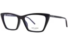 Saint Laurent Mica-thin-opt Sl 737 001 Eyeglasses Women's Black Full Rim 54MM New. Price: $179.95.