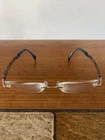Charmant Eyeglasses XL2082 WP1 Line Art Silver Teal Rimless Japan 52 17 135 Pre-owned. Price: $119.95.
