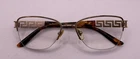 Versace Frames Only Eyeglasses 1220-B 1052 Brown 52-16-135 Pre-owned. Price: $28.88.