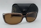 Ray Ban Italy Rb 4131 752/8E 2N Brown Crystal Plastic Sunglasses Frame Case Pre-owned. Price: $24.49.