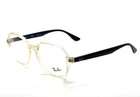 New Ray Ban Rb 4361V 8138 Transparent Light Brown Unisex Eyeglasses 52MM 18 145. Price: $113.86.