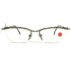 Vintage Koure Eyeglasses Frames Kr 8075 Col Brown Bronze Half Rim 51-17-145 New. Price: $57.03.