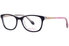 Lilly Pulitzer Landry Mini Nv Eyeglasses Frame Youth Girl's Navy Full Rim 47MM New. Price: $89.95.