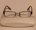 Anne Klein AK5003 208 Mocha Eyeglasses Frames 52-17-140MM With Case Pre-owned. Price: $24.99.
