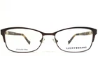 Lucky Brand Eyeglasses Frames D119 Brown Tortoise Rectangular Full Rim 53-16-140 New. Price: $49.99.