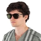 Cartier Green Oval Men's Sunglasses CT0302S 006 53 New. Price: $741.99.