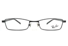 Ray-ban Eyeglasses Frames RB6103 2509 Black Rectangle Wire Rim 49-17-140 New. Price: $78.39.