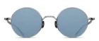 New Matsuda M3087 Pw Round Palladium White/blue 46 Mm Men's Sunglasses Frame. Price: $499.50.