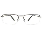 Robert Mitchel Eyeglasses Frames Rm 202123 Sl Silver Rectangular 54-17-140 New. Price: $59.35.