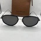 New Zegna Ez 0305 Sunglasses 50D Light Brown Striped - Matte Palladium Authentic. Price: $299.95.