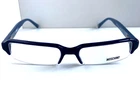 New Love Moschino 01603 51MM Blue Semi-rimless Eyeglasses Frame. Price: $59.99.