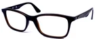 Ray-ban RB7047 5451 Dark Brown Matte 54-17-140 Eyeglasses Frame Pre-owned. Price: $45.50.