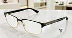 Gucci GG0383O 004 Rectangular Black Endura Gold Demo Lens 58 Mm Men's Eyeglasses New. Price: $179.99.