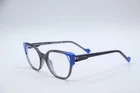 New Face Ipsso Col 203 Grey Blue Authentic Frames Eyeglasses 50-19. Price: $277.20.