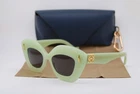 New Loewe LW40127I 95A Milky Green Gold Authentic Sunglasses 48-18. Price: $251.16.