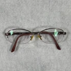 Saki Eyewear Eyeglasses Frame Only 51-17-135 Mod 318 Rose Gold Handcrafted Japan Pre-owned. Price: $26.95.