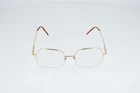 Ottoto Moren Gold Square 35-002450 Eyeglasses Frames 54-19-145 New. Price: $34.95.