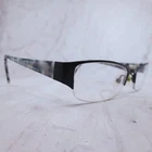 Adensco Carey 0003 Eyeglasses Black Grey Marble Semi Rimless 52-18-135 Frame Pre-owned. Price: $35.99.