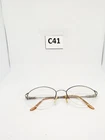 Adensco Andrea Gold Tone. 50-19 Frames Half RIMC6V 130 Only. Pre-owned. Price: $30.00.