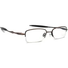 Oakley Eyeglasses Sculpt 2.0 Toast Half Rim Metal Frame 50 18 142 Pre-owned. Price: $74.99.