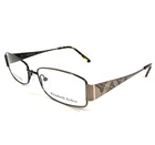 Elizabeth Arden Eyeglasses Frames Ea 6033-1 Brown Rectangular Full Rim 52-16-135 New. Price: $53.03.