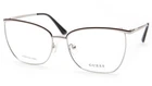 New Guess 2878 071 Silver / Brown Eyeglasses Frame 55-15-140 B44MM. Price: $68.99.