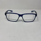 Nike Eyeglasses Frames 7092S 405 Matte Blue Rectangle Full Rim 54-15-143 HJ17 Pre-owned. Price: $65.00.
