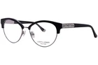 Judith Leiber Couture Encore Eyeglasses Women's Jet Full Rim Cat 54MM New. Price: $59.95.