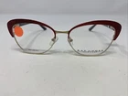 Kay Unger New York K235 53-16-140 Red/gold Full Rim Eyeglasses Frame C666. Price: $67.25.