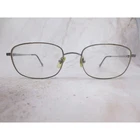 Luxottica 1303 F203 Silver Metal Rectangular Eyeglasses Frames 54-19-140 Pre-owned. Price: $35.99.