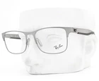 Ray-ban Eyeglasses Rb 7550 3214 Brushed Gunmetal 55-18-145 With Case New. Price: $179.50.