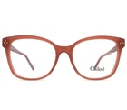 Chloe Eyeglasses Frames CE2685 223 Burnt Light Red Butterfly Full Rim 53-17-140 New. Price: $129.99.