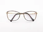 Lucky Brand Eyeglasses, Frames Only, VLBD537, 53-17-140, Metal/plastic, Havana Pre-owned. Price: $49.99.