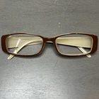 Jones New York Readers Eyeglasses JNR005-E1 Brown Ivory Frame 53-17-140MM +2.00 Pre-owned. Price: $12.99.