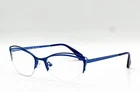 New C-zone Q2240 60 Dark Blue/blue Authentic Eyeglasses 50-17. Price: $80.75.