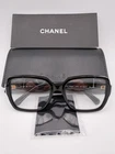 Chanel Eyeglasses 5408 622/1W Black Gold 56 17 140 Square Clear Demo Lens New. Price: $294.99.