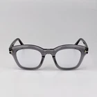 Tom Ford Men Eyeglasses Clear Grey Blue Light Block FT5961-B 020 New Authentic. Price: $244.95.