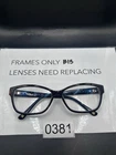 Liz Claiborne Eyeglasses L616 0DW2 Rectangle Full Rim Frames Brown Tort/blue 135 Pre-owned. Price: $19.99.