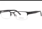 Versace Eyeglasses VE1184 VE/1184 1261 Matte Black Semi-rim Optical Frame 53MM New. Price: $124.00.