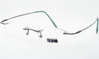 Ogi Mod. 603 Col. 65 Olive Green Eyeglasses Rimless 48-20-140MM Korea New. Price: $99.98.