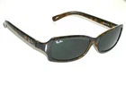 Ray Ban RB2130 902 Sleek Thick Tortoise G15 Crystal Sidestreet Sunglasses Nrmint Pre-owned. Price: $262.49.