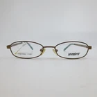 Seventeen SV5340 Brown Stainless Steel Oval Eyeglasses Frames 49-16-135 New. Price: $31.98.