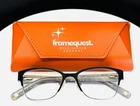 Vtg Nine West NW1075 001 Womens Black Silver Cat Eyeglasses Frames Only Pre-owned. Price: $39.99.
