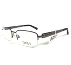 Tura Eyeglasses Frames T112 Gunmetal Gray Rectangle Half Rim 52-18-135 New. Price: $58.79.