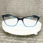Rickey Smiley Eyeglasses Frame Blue Gradient Square Wood Grain Look 53-18-145 Pre-owned. Price: $39.00.