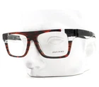 Alain Mikli Claudien Eyeglasses A03109 005 Clear Black Red Mix No Case New. Price: $199.50.